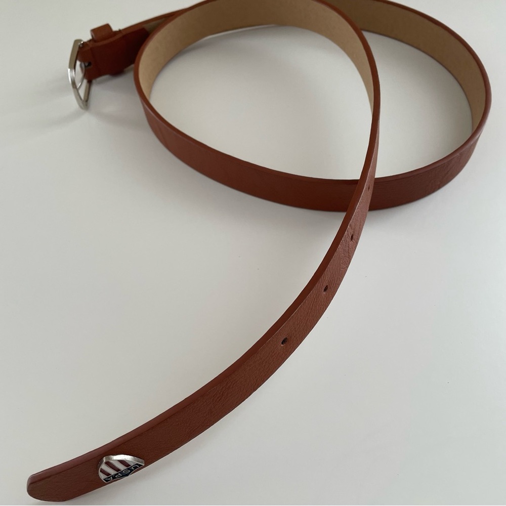 Brown Skinny Belt - Picture 4 of 8